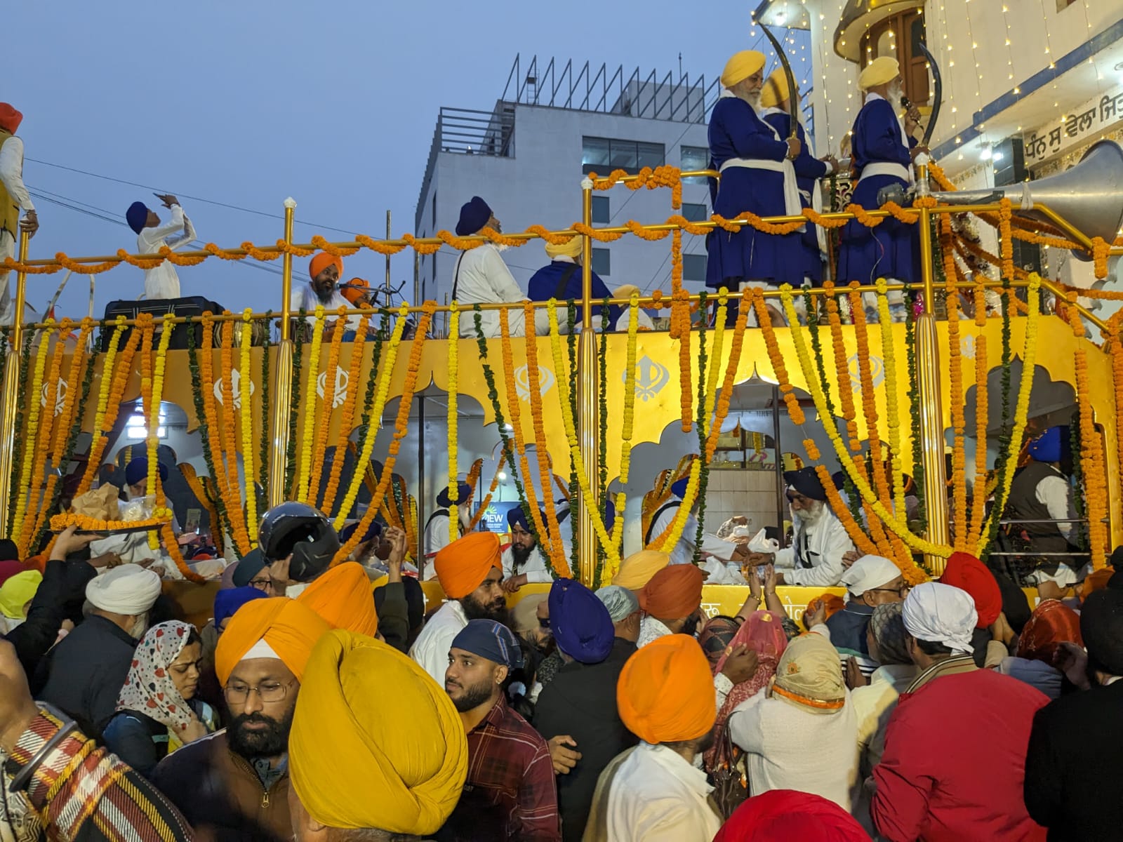 Jamshedpur celebrated Guru Gobind Singh birth anniversary in Sakchi Gurudwara Sahib