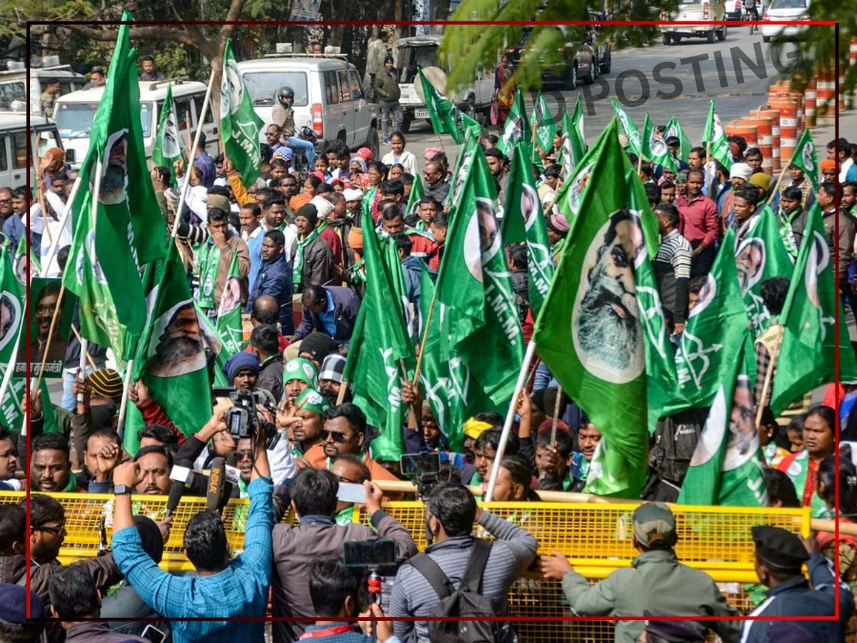 Jharkhand News: Massive protests erupt all over Jharkhand by JMM after ED’s Fresh summon over CM Hemant Soren