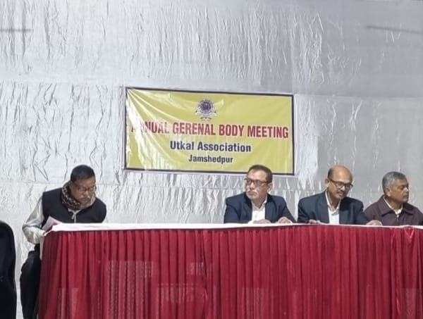 Jamshedpur News: Jamshedpur’s serene AGM hosted by the Utkal Association.