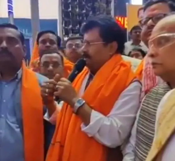 BJP leader Abhay Singh made a divisive speech