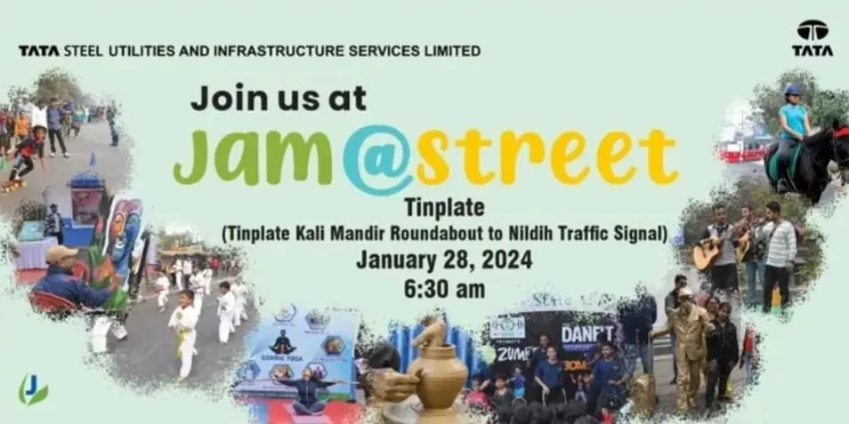 Jamshedpur News: Jamstreet in Jamshedpur to be held on 28 January