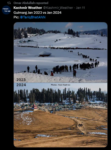 omar abdullah gulmarg comparision