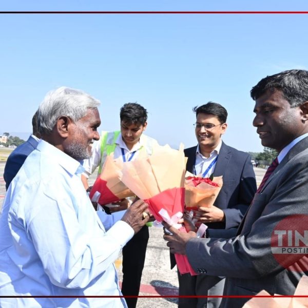 First time as Jharkhand’s CM Champai Soren arrives in Jamshedpur