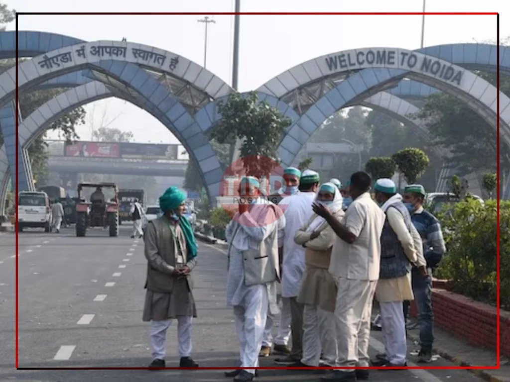 Farmer Protest Noida 3