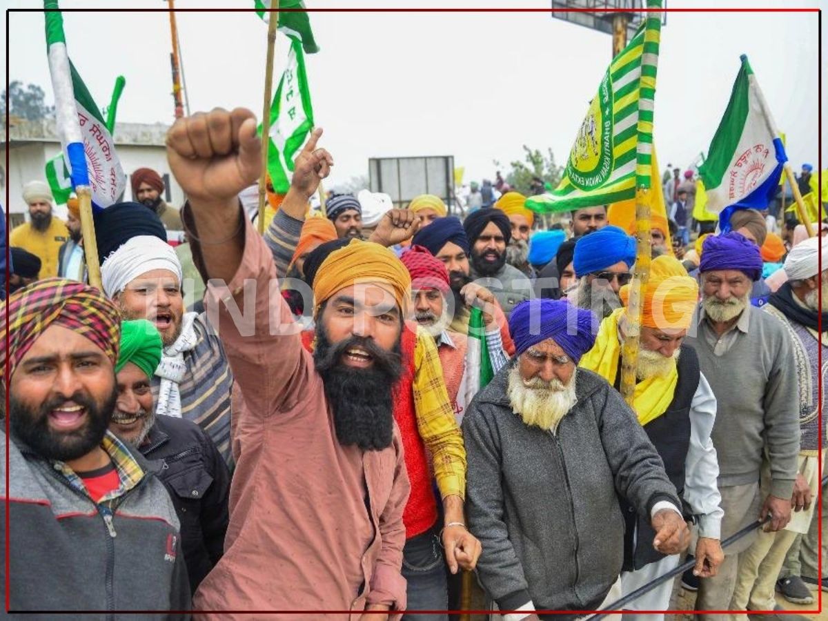 Tear Gas Used against Farmer’s Punjab-Haryana Border as they reject centre’s offer