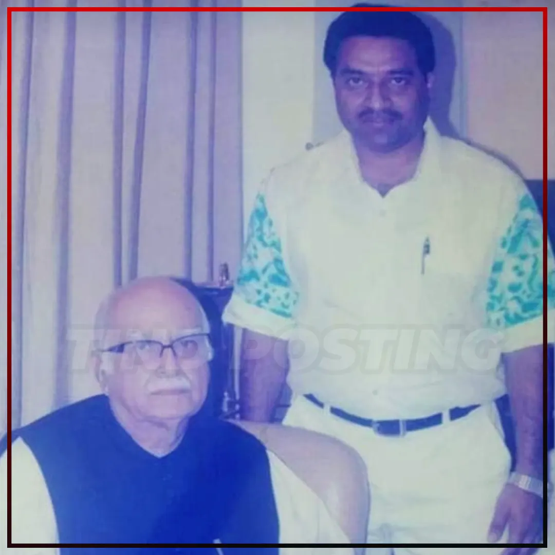 Kulwant Singh Bunty and LK Advani