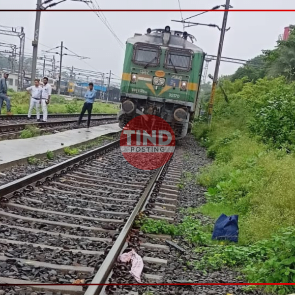 Jamshedpur News: Train accident kills a man in Jamshedpur railway station