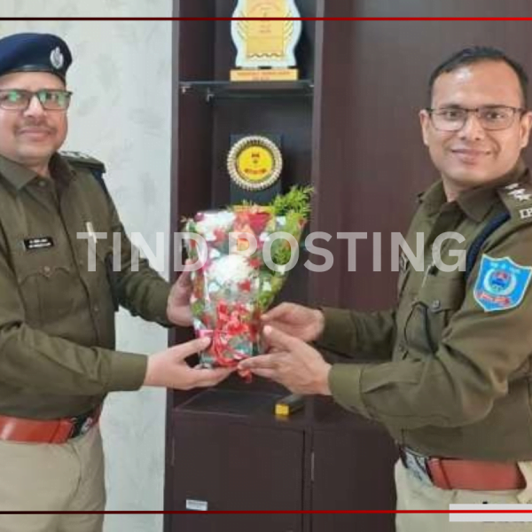 Jamshedpur: DSP Tauqeer Alam took charge for the Law and Order of the city