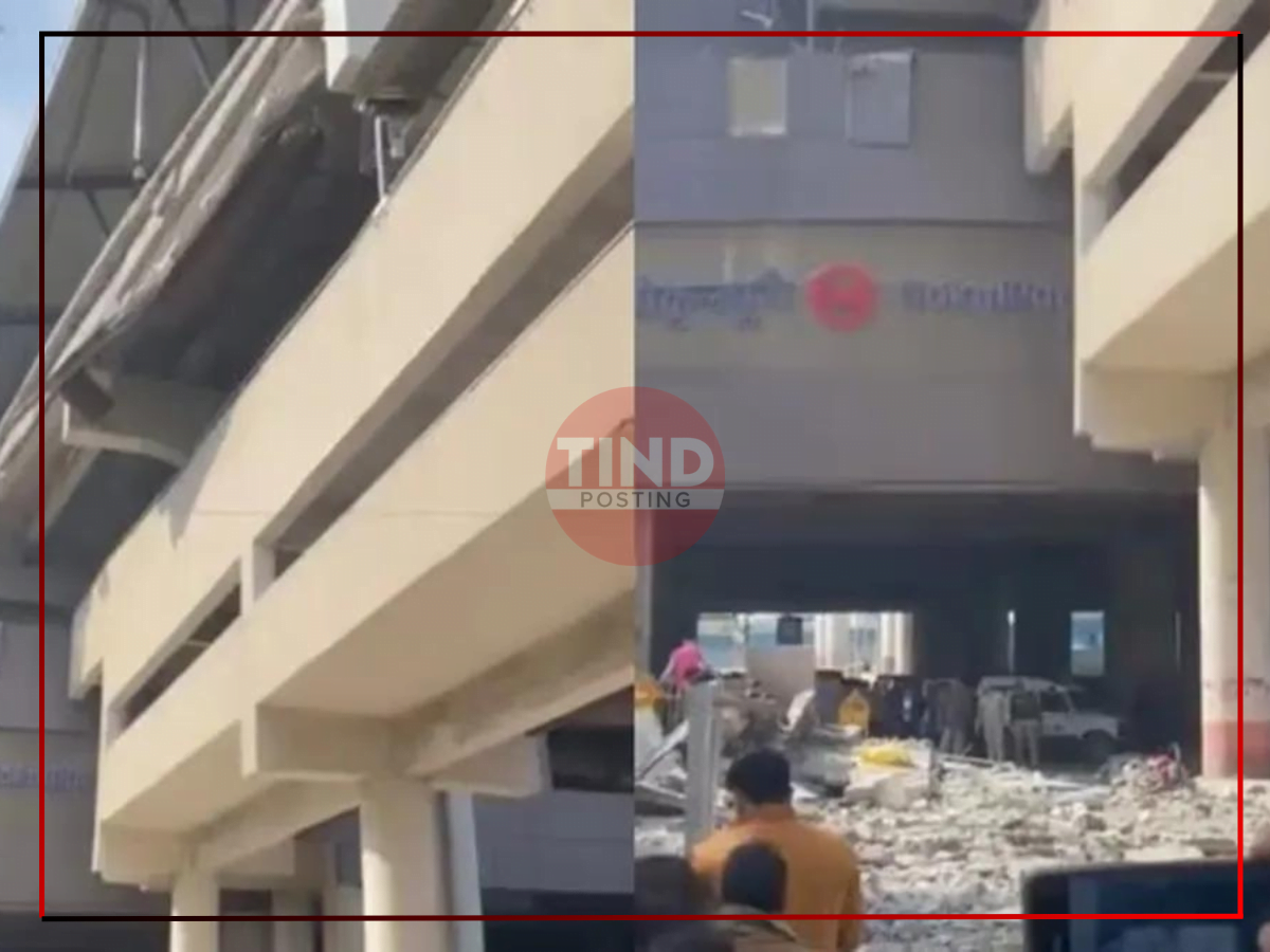 In Delhi, Gokulpuri metro station’s boundary wall fell, injuring four