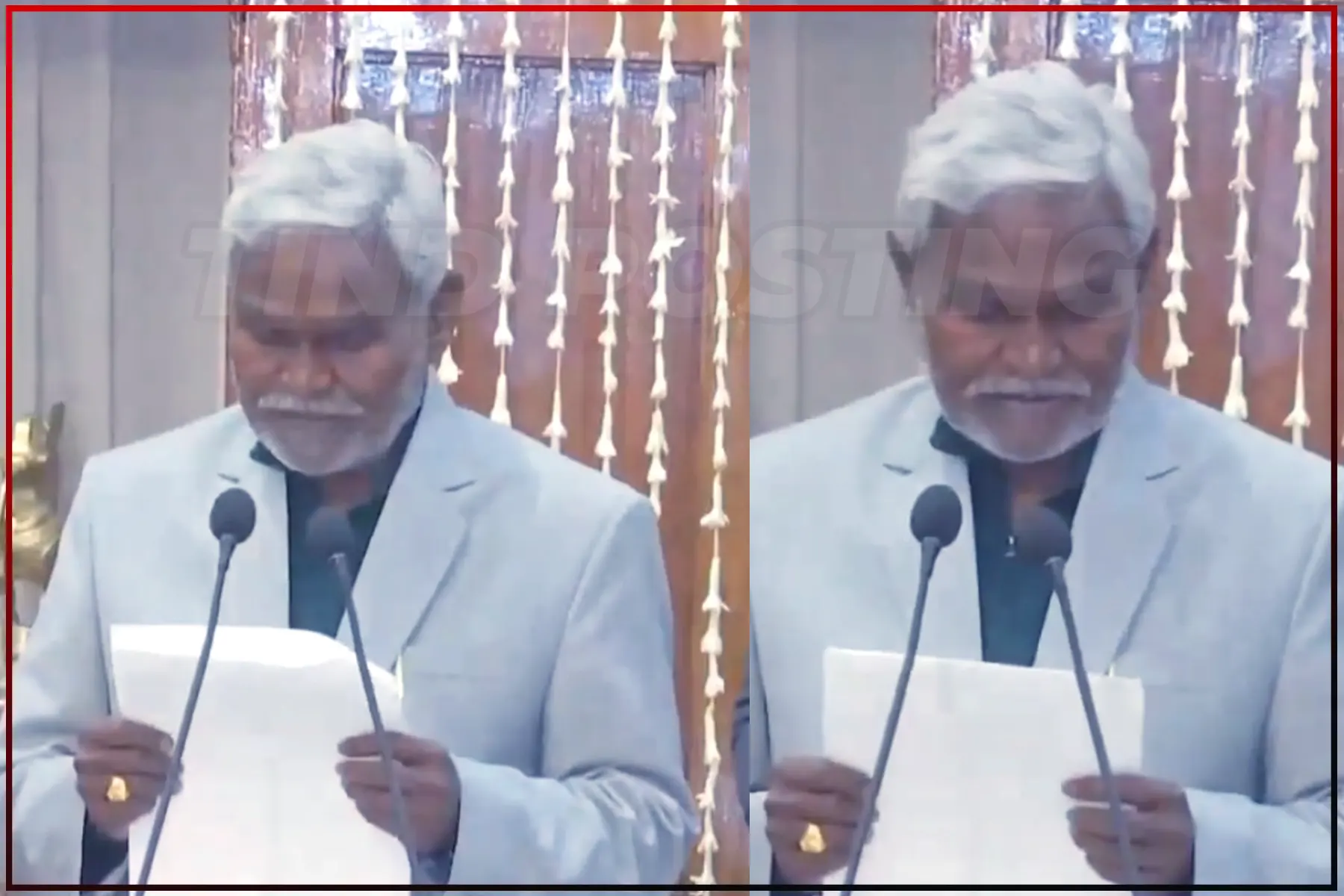 Breaking News: Champai Soren took oath as the new CM of Jharkhand