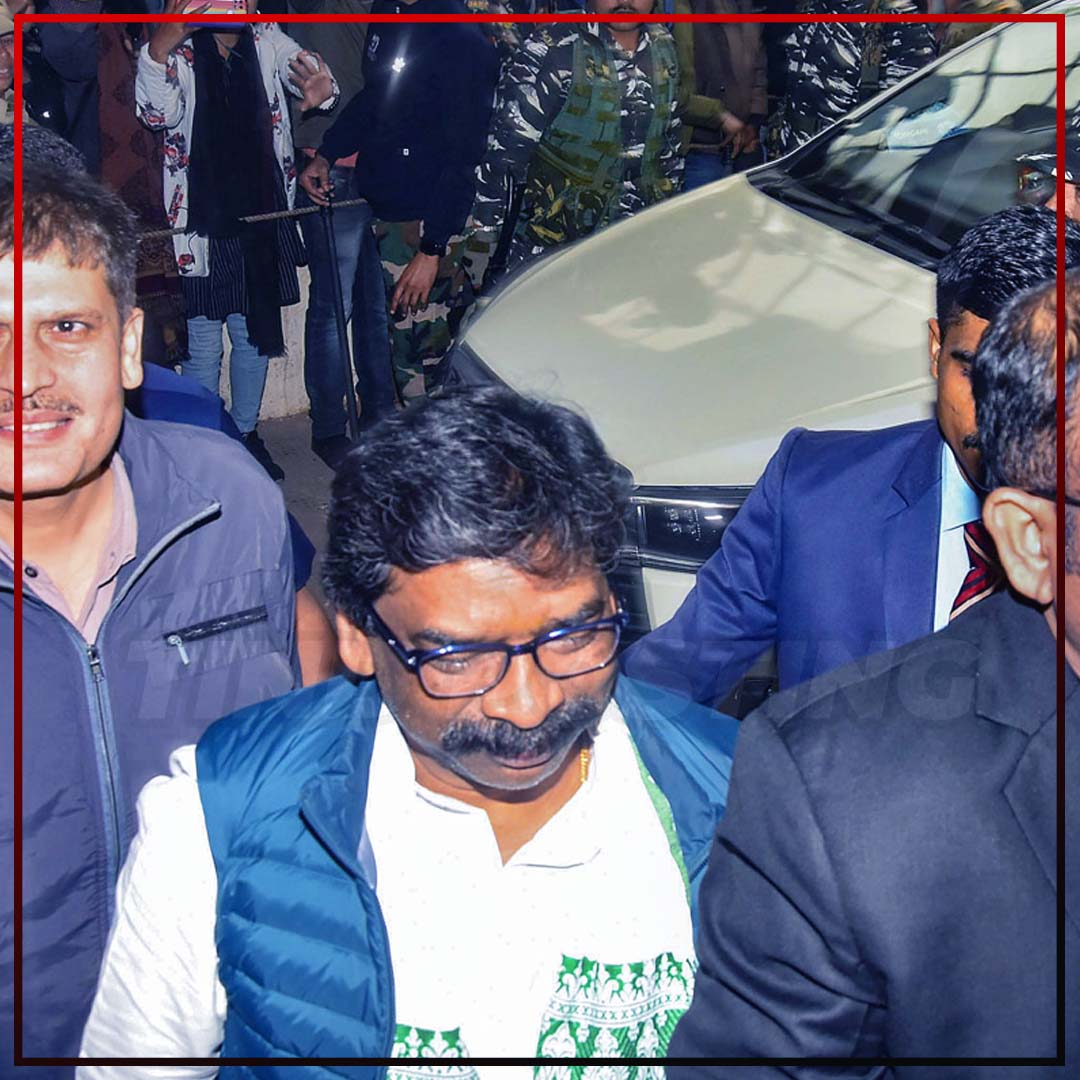 Jharkhand news: Hemant Soren, the former chief minister, appeared in PMLA court and was placed on five-day remand.