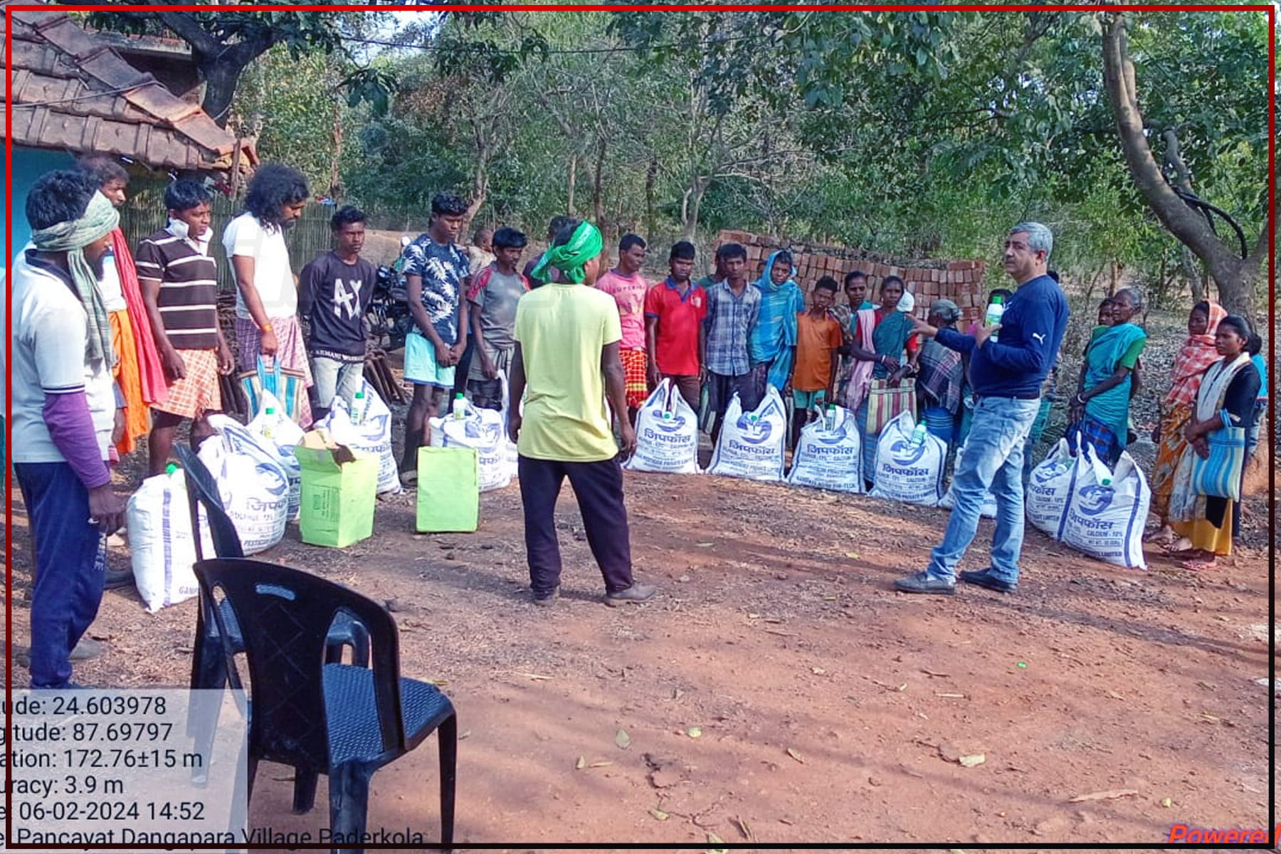 hiranpur pakur jharkhand fertilizer distribution to farmers