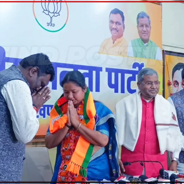 Geeta Koda, only Congress MP in Jharkhand has joined BJP on 26 February