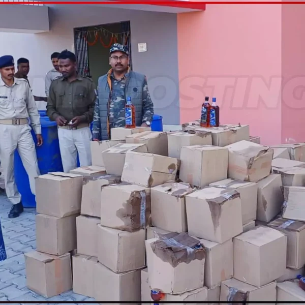 Illegal liquor factory busted in Jharkhand’s Seraikela, 180 cartons of illicit foreign liquor seized