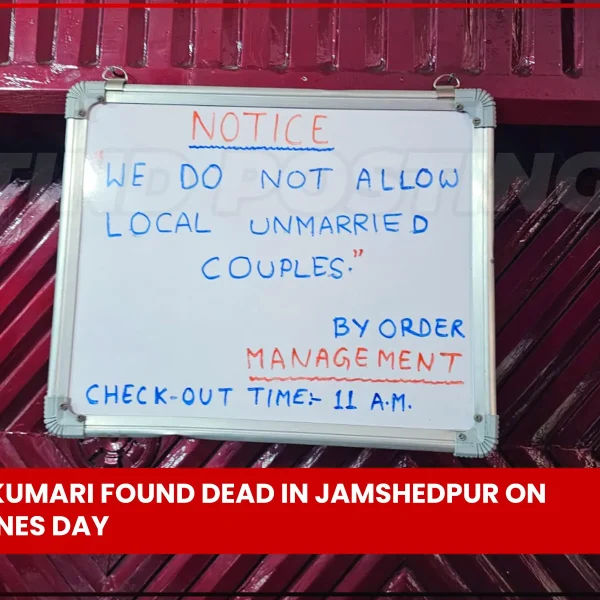 27-year-old female found dead in GuruNanak Residency Jamshedpur. Suicide note found