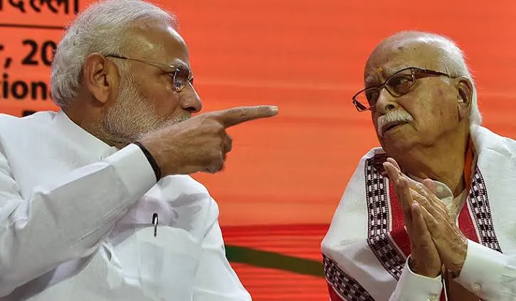 modi disrespect advani