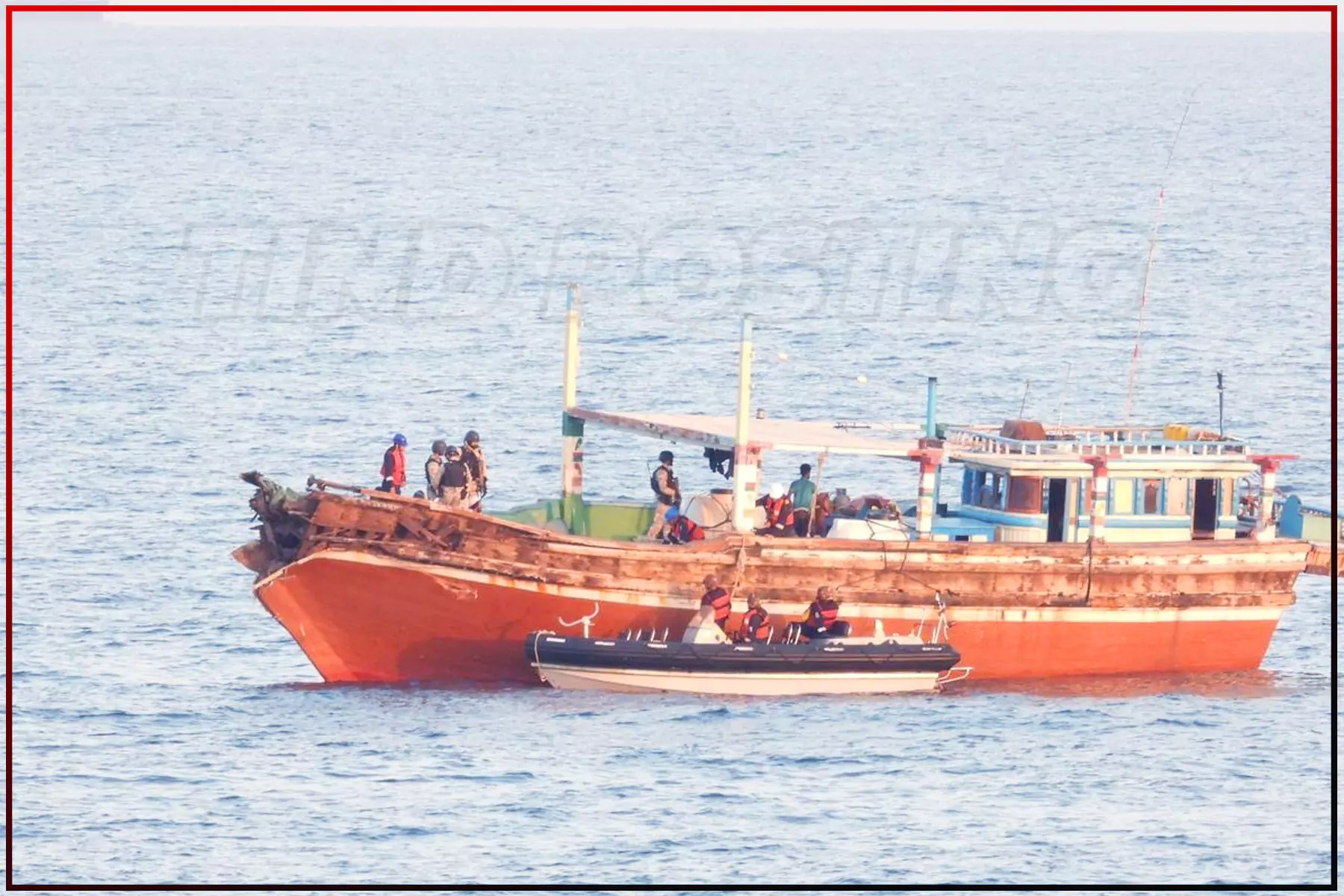 Indian Navy rescued Iranian Fishing Vessel