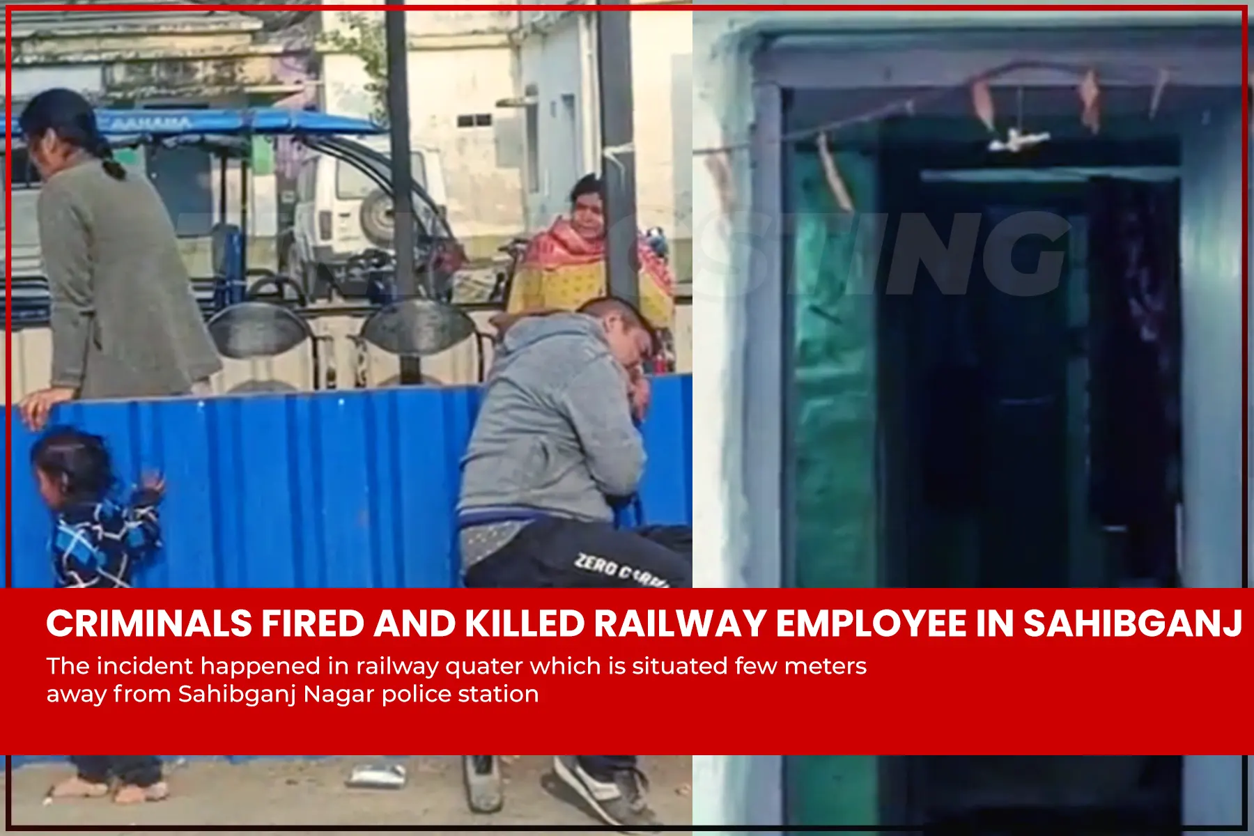 sahibganj railway employee murder