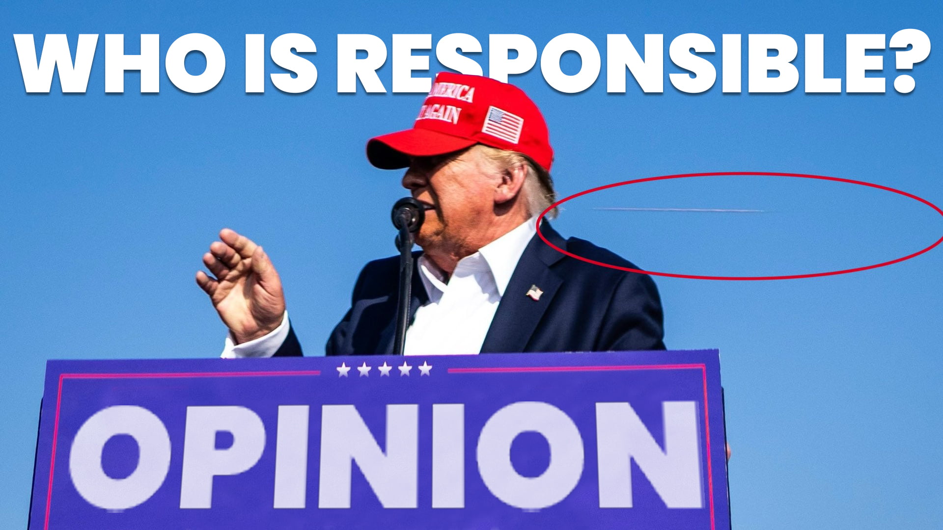 Who is responsible for Assassination attempt on Donald Trump?
