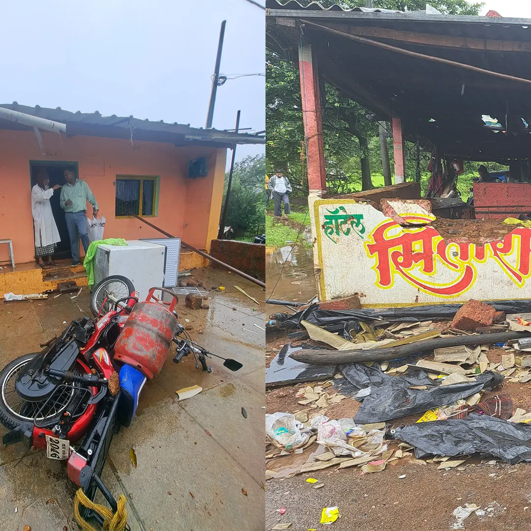 muslim house and shops vandalized in gajapur maharashtra