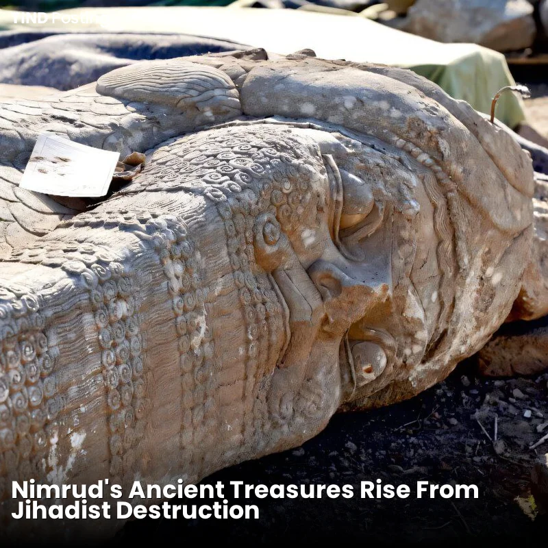 Archaeologists archaelogy nimrud Iraq