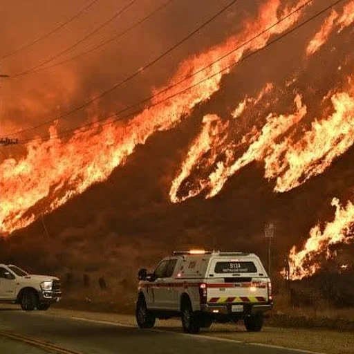 California Wildfire Forces 50,000 Evacuations, Burns 10,000+ Acres