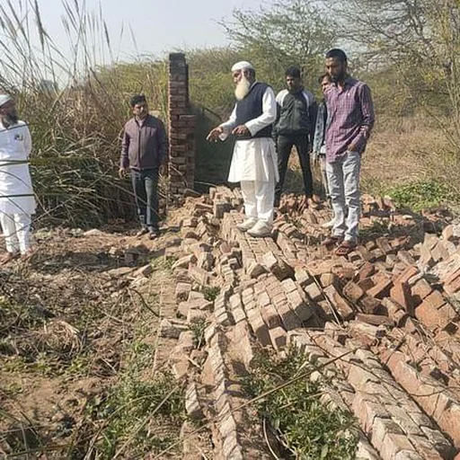 Haryana Cemetery Wall Collapses After Neglect, Sparks Outrage