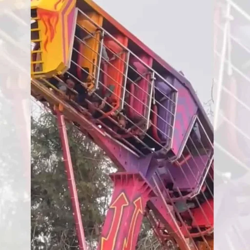 Hyderabad Amusement Ride Malfunctions, Leaving Passengers Stranded Upside Down