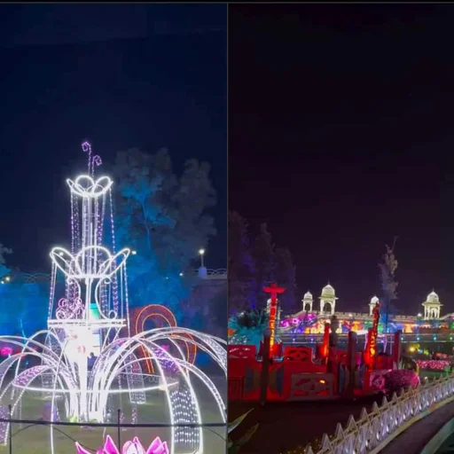 Hyderabad Glows: Winter Carnival Brings Dubai-Style Light Spectacle