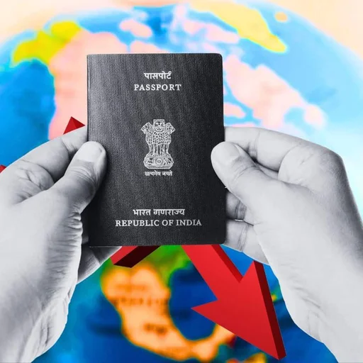 India’s Passport Power Dips Again, Ranking 85th Globally