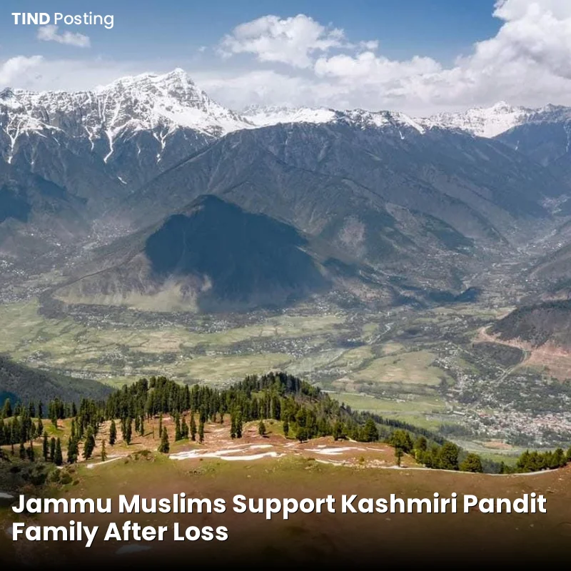 Jammu Muslims Support Kashmiri Pandit Family After Loss