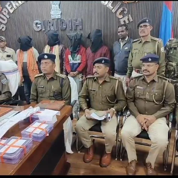 Jharkhand Police Solve Giridih Murder in 24 Hours, Arrest 4