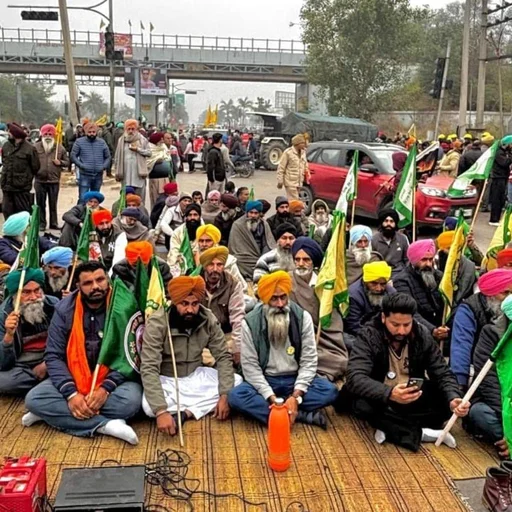 Punjab Farmers Launch Mass Hunger Strike Over MSP Demands