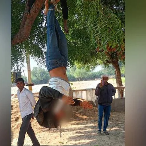 Rajasthan Man Beaten, Tied Upside Down Over Theft Allegation