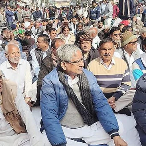 Residents Protest Against Decision of Removal of Shahpura District Status in Rajasthan