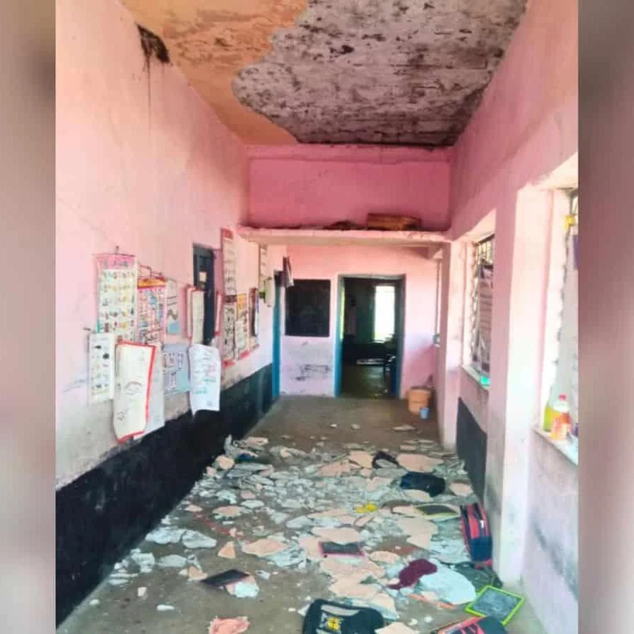 Telangana Anganwadi Ceiling Collapse Injures Five Children, One Critically