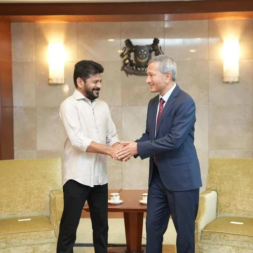 Telangana CM Seeks Singapore Investments in Key Sectors