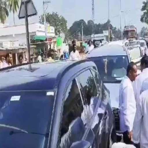 Close Call for Telangana Minister: Convoy Crash Leaves Cars Damaged but No Injuries