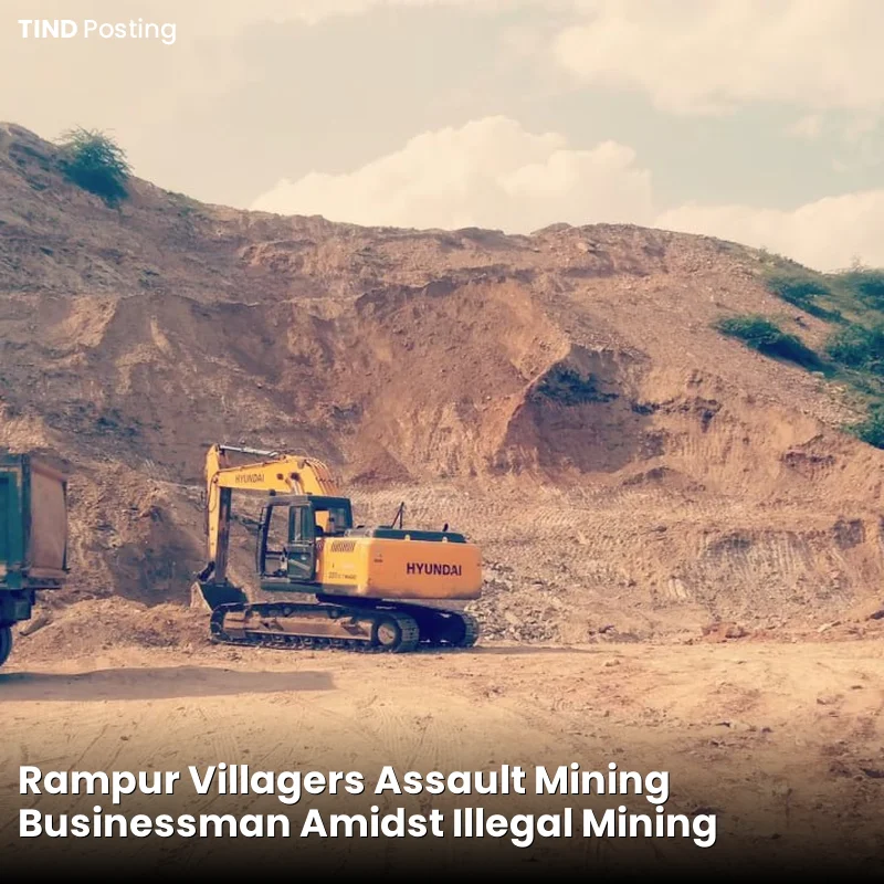 Rampur Villagers Assault Mining Businessman Amidst Illegal Mining Protests