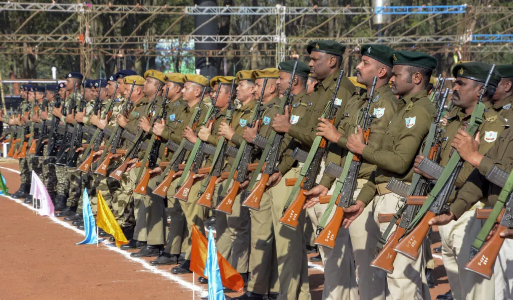 ranchi security republic day drill