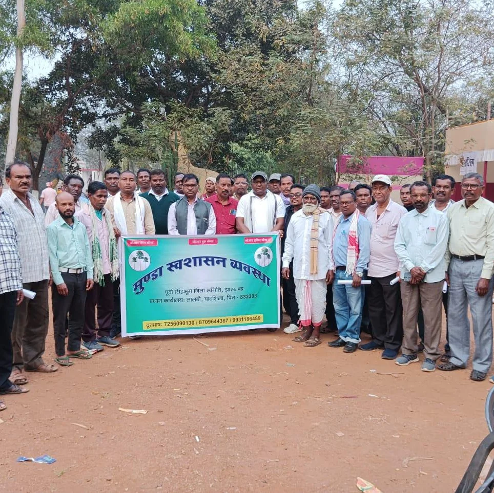 Jharkhand Munda Villages Discuss PESA Act Implemen