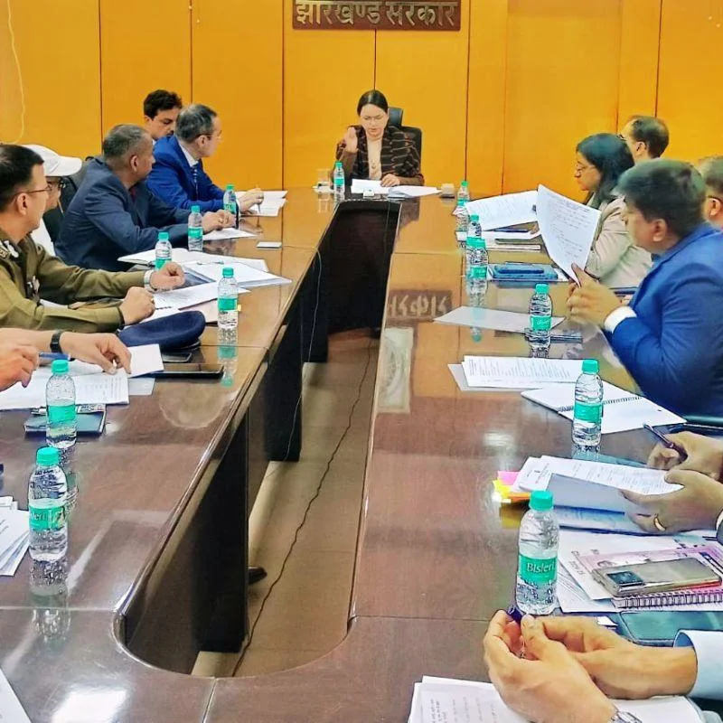 Jharkhand Readies for President Murmu’s Visit Amid High-Level Security Meeting