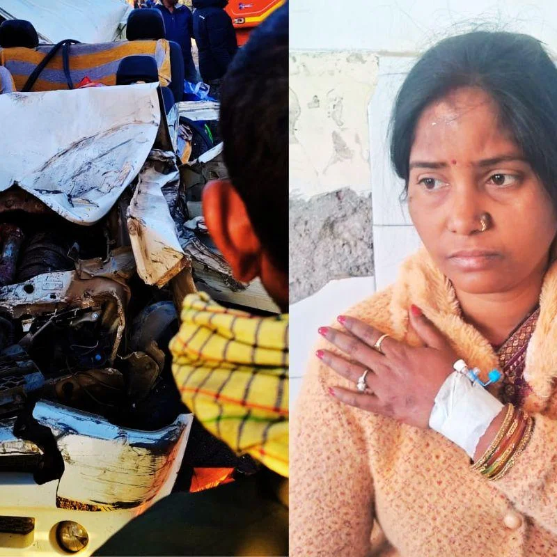 Jharkhand Road Accident: 3 Pilgrims Dead, 7 Injured in Hazaribagh Crash