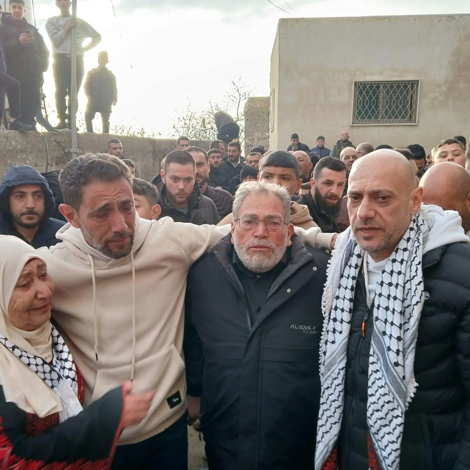 Just Released: Palestinian Prisoner Freed After 45 Years, Reunites with Son He Last Saw as Baby