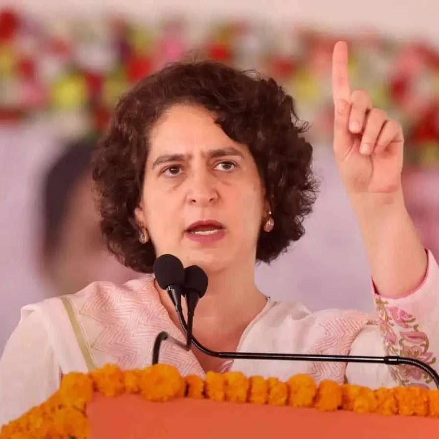 Priyanka Gandhi Slams Government in Wayanad, Claims Constitution Weakened