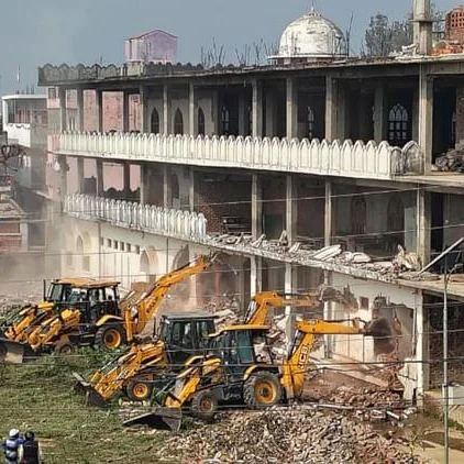 Uttar Pradesh: Illegal Mosque Demolished in Kushinagar After Complaint to Chief Minister