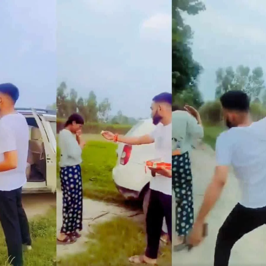 Uttar Pradesh Man Harasses Girl After Valentine’s Day Proposal Rejection; Video Sparks Outrage