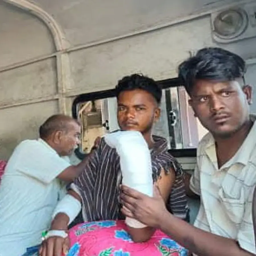 dalit student hands cut